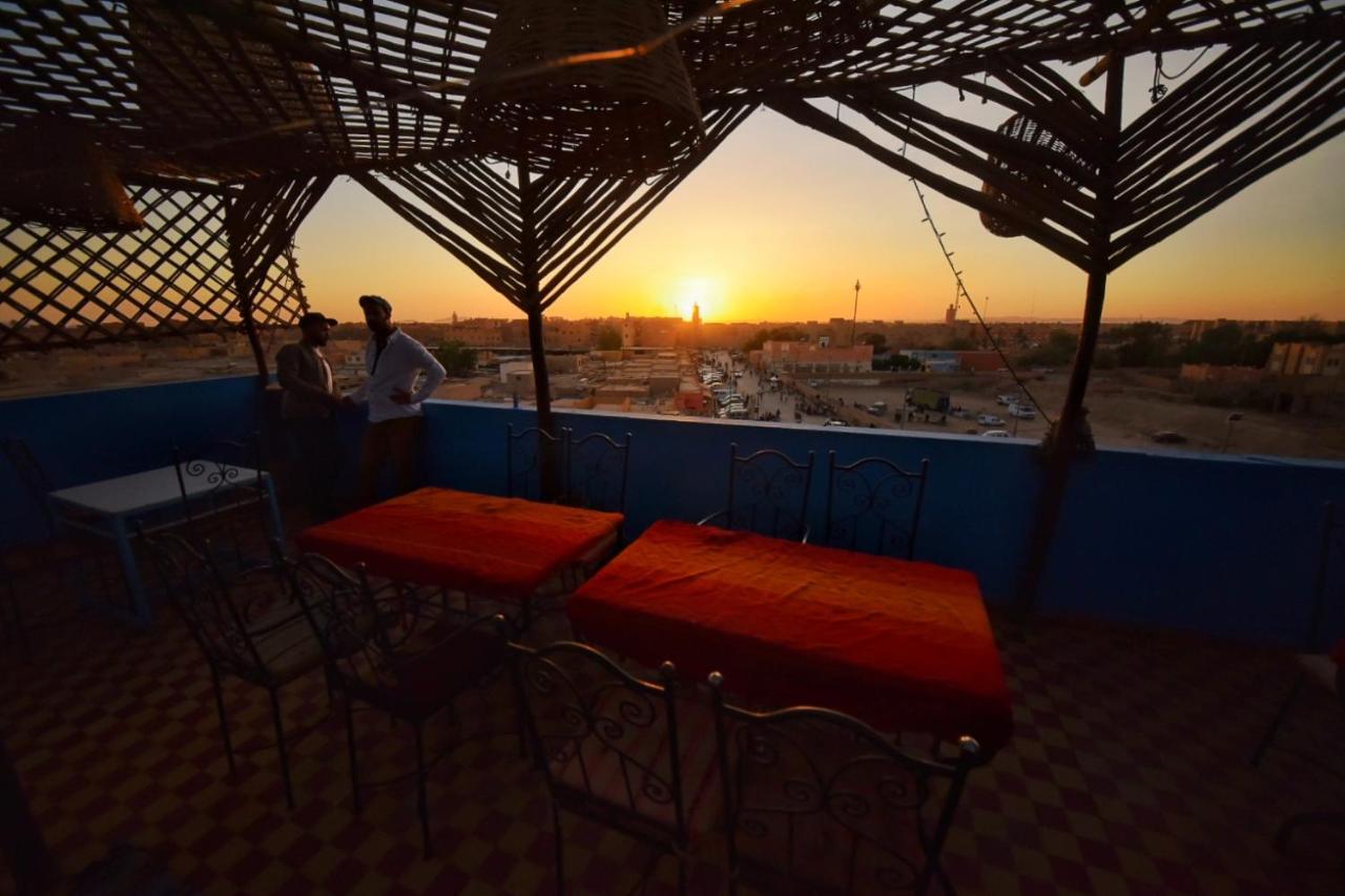 Panorama Chez Hamid Vandrarhem Rissani Exteriör bild